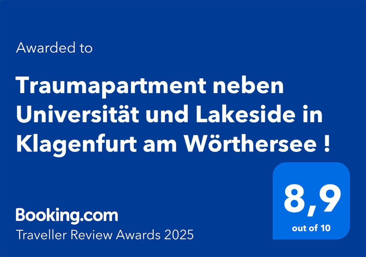 Traumapartment Neben Universitaet Und Lakeside In Klagenfurt Am Woerthersee ! Klagenfurt am Woerthersee Exterior foto